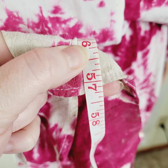 Elegant Pink and White Maxi Dress - Picture 10 of 11